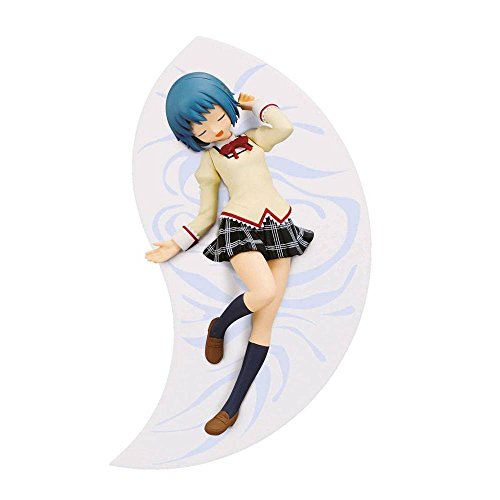 Banpresto - Madoka Magica-Rebellion Sayaka Miki Figure Versión A-Relax Time, 14 cm, 83359