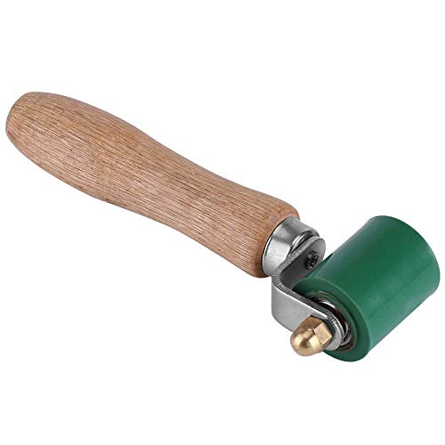 Bento Silicona Seam Scooter De Rodillo De Presión De La Costura Resistente Mano De Silicona De 40 Mm De Alta Temperatura para Techos PVC Herramienta De Soldadura,Verde