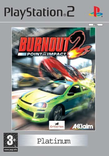 Burnout 2 :Point of Impact. PLATINUM