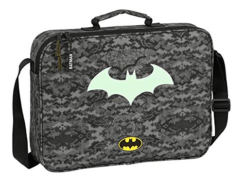 Cartera Extraescolares de Batman Night, 380x60x280mm