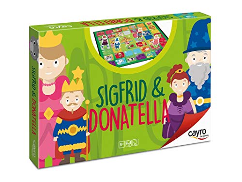 Cayro - Sigfrid and Donatella - Juego Infantil Cultural y kinestésico - Juego de Mesa - Desarrollo de Habilidades cognitivas y Corporal-kinésica - Juego de Primaria (868)