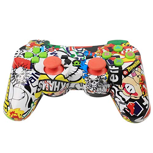 Controlador inalámbrico para PS3 SIXAXIS Joystick para Dualshock3 Gamepad para Playstation3 Flower