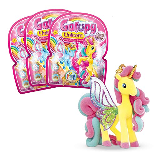 CRAZE Gallupy Unicorn 27738 - Juego de 3 Figuras de Caballo