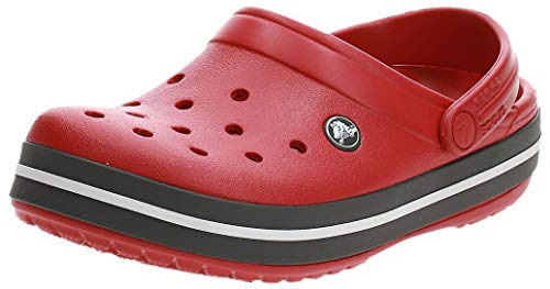 Crocs Crocband U, Zuecos Unisex Adulto, Rojo (Pepper), 39-40 EU