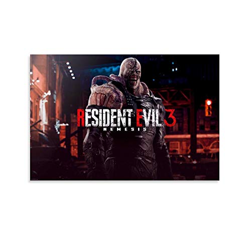 DRAGON VINES Resident-evil-3-remake - Lienzo para adulto (20 x 30 cm)