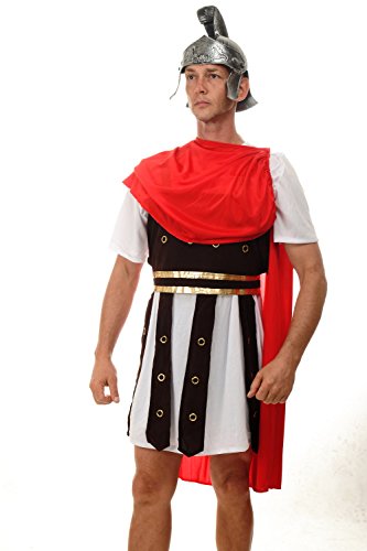 dressmeup Dress ME UP - Disfraz para Hombre Romano César Gladiador antigüedad centurión M-070