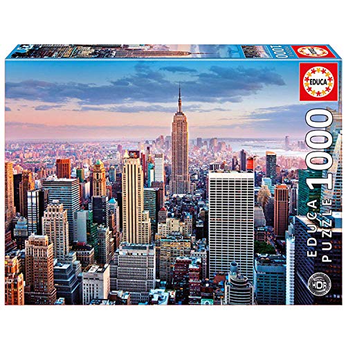 Educa- Manhattan, Nueva York Puzzle, 1000 Piezas, Multicolor (14811)