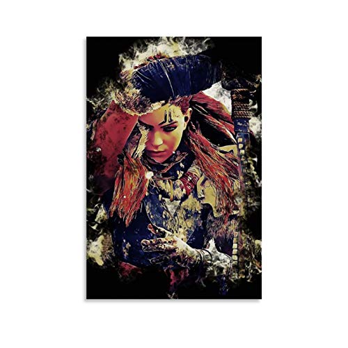 Fanff Horizon Zero Dawn Póster decorativo lienzo de pared para sala de estar carteles dormitorio pintura 20 x 30 cm