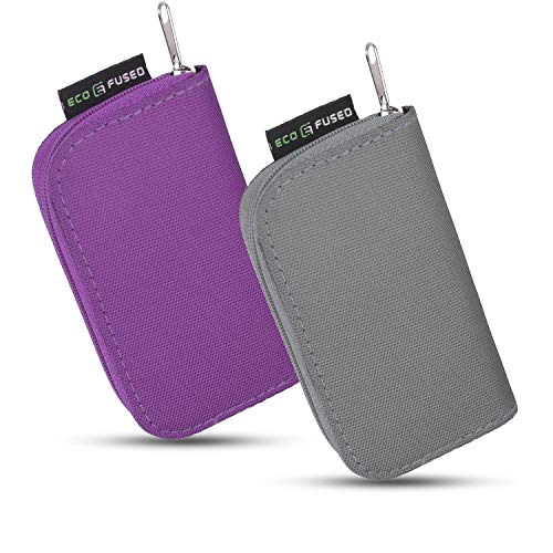 Funda para Tarjeta de Memoria – Paquete de 2- Se Adapta a 22x SD, SDHC, Micro SD, Mini SD y 4X CF- Soporte con 22 Ranuras (8 páginas) – para Almacenamiento y Viaje