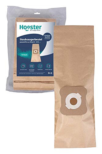 Hooster 10 bolsas de aspiradora aptas para Kirby G 4 / G4 / G-4 / Papel