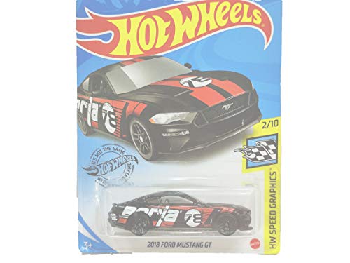 Hot Wheels 2020 Hw Speed Graphics 2018 Ford Mustang GT, rojo 92/250