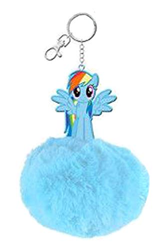 HOVUK® Disney Character My Little Pony - Llavero con pompón con licencia para niñas (4 años)