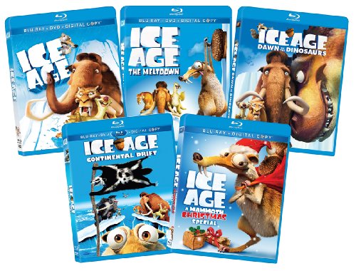 Ice Age 1-4 Collection + Ice Age Christmas [Blu-ray]