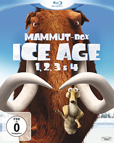 Ice Age - Box Set Teil 1-4/Mammut-Box [Alemania] [Blu-ray]