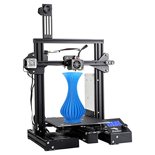 Impresora 3D Creality Ender 3 Pro, con Placa de Construcción Cmagnet, Tamaño de Impresión de 220x220x250 mm, Unidad de Fuente de Alimentación Meanwell