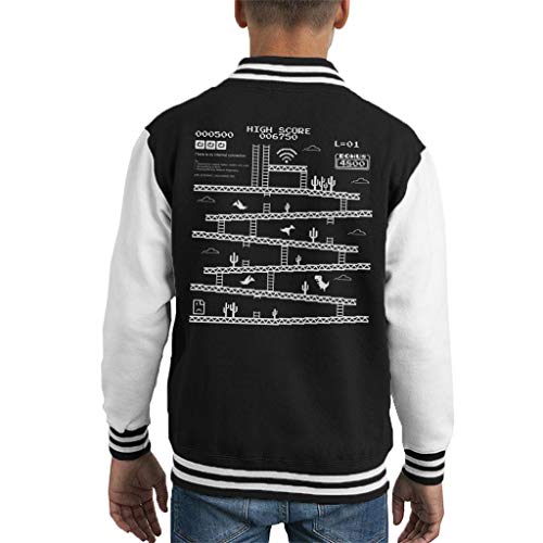 Internet Connection Kong Kid's Varsity Jacket