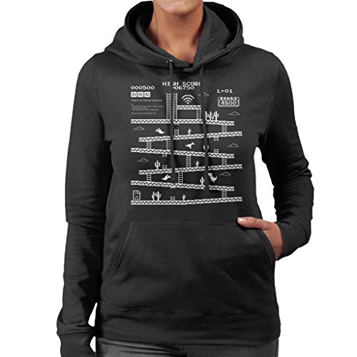 Internet Connection Kong Women's Hooded Sweatshirt