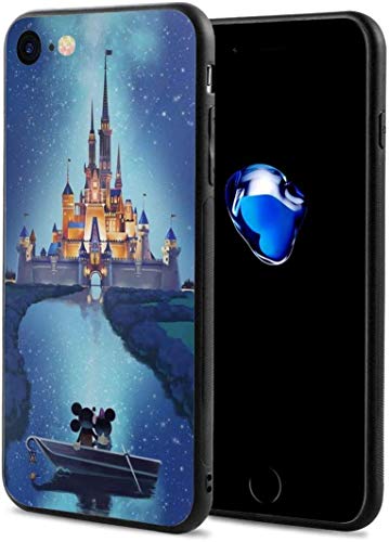 iPhone 7/8 Case Minnie and Mickey's Castle Full Protective Anti-Scratch Resistant Cover Case for iPhone 7 and iPhone 8 New Year 2021