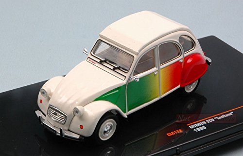 Ixo Model CLC172 Citroen 2 CV LUSITANO 1986 1:43 MODELLINO Die Cast Model Compatible con