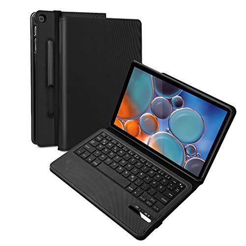 Jelly Comb Funda de teclado para Samsung Tab A 10,1 Zoll [10.1 pulgadas] [negro]