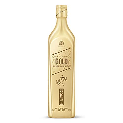Johnnie Walker Gold Whisky Escocés - Edición Limitada 200 Aniversario - 700 ml
