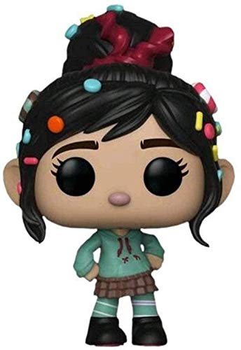 Juguete Vanellope Pop Juguete Animado decoración del hogar jardinería Micro Paisaje decoración Adornos Resina artesanía colección de muñecas