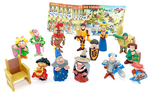 Kinder Überraschung Niños Sorpresa Todos los 13 Funny Castle Conjuntos de Figuras con BPZ (Alemania)