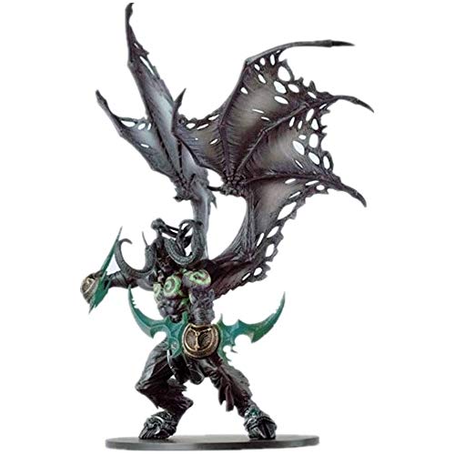 LCFF Figura Figura de Anime Figura de acción World of Warcraft 8.6Inch Demonio Forma Illidan Estatuilla Colección Estatua Decoración Modelo Niños Juguetes Doll Regalo