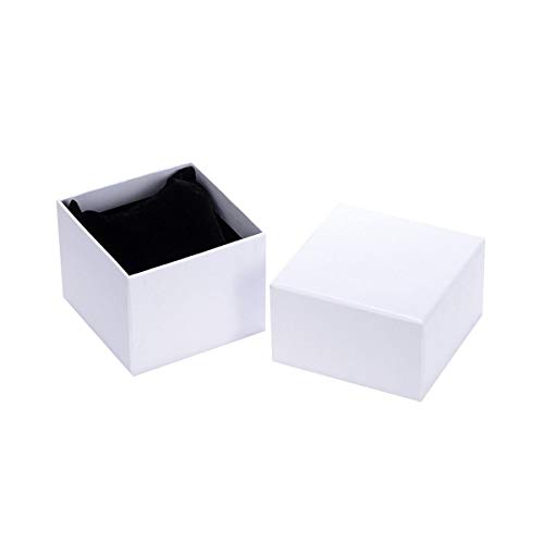 Linyuex Caja de Regalo Reloj Caja de Regalo Caja de Reloj Duradero Contiene Almohada pequeña Caja de joyería (Color : White)