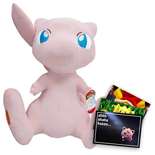 Lively Moments Pokémon XXL - Peluche de Pokémon (60 cm, incluye tarjeta de felicitación gratuita)