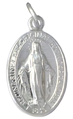 Lote LA Medalla MILAGROSA - La Original - 100% Made IN Italy - Las MEDALLAS DE LOS Santos Patrones (Lote de 10 Medallas)