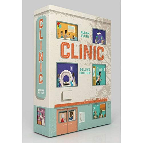 LudiCreations Clinic Deluxe Edition - Juego DE Mesa (Instrucciones en español, francés e Italiano)