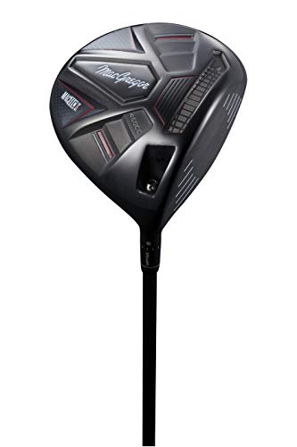 MACGREGOR MACDRIVER110 Mactec X Ajustable Titantium Head Golf Driver Club, Hombre, Negro, Regular Shaft