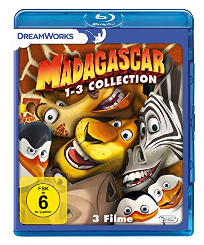 Madagascar 1-3 [Alemania] [Blu-ray]