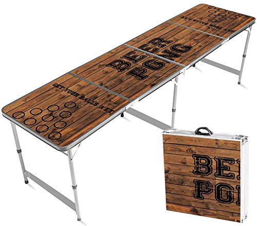 Mesa Oficial del Beer Pong | Oldschool Tallas Oficiales | Impermeable y Resistente a rayones| Set de Bebida | OriginalCup®