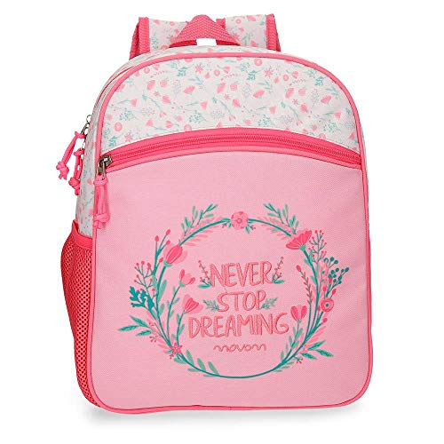 Movom Never Stop Mochila Adaptable a Carro Rosa 27x33x11 cms Poliéster 9.8L