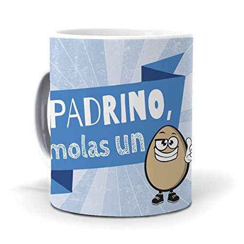 mundohuevo Taza Padrino, molas un Huevo Version