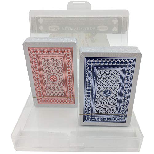 Najayco Jeu De Cartes,Lot de 2 Jeux de 56 Cartes à Jouer ,Playing Cards