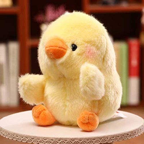 N/D Mini Little Penguin Animal Figure Little Pig Cute Panda Little White Rabbit Super Cute Birthday Doll Plush Toy Decoration 18 Cm Chick