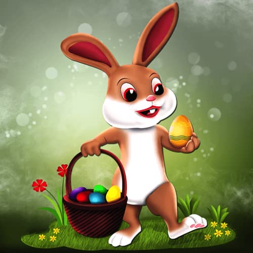 Pascua bunny hop: la búsqueda del tesoro de huevos de conejo saltando - edición gratuita