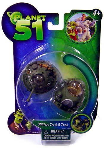 Planet 51 - Pack Vehículo 01 - Tanque Y Coche