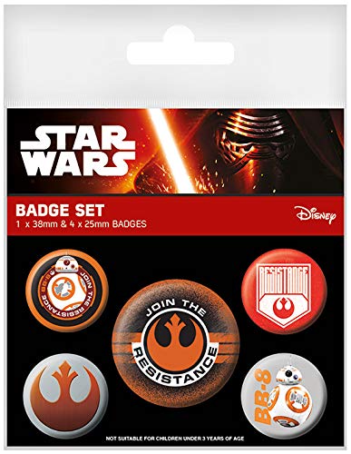 Pyramid International Star Wars 7 - Badge Pack Resistance