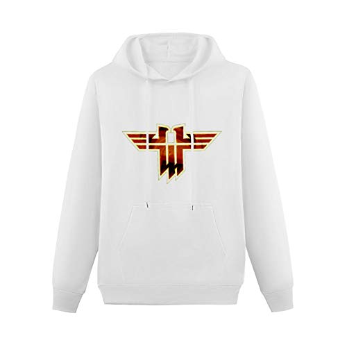 Qijie Youth Teen Unisex Sweatshirt Popular Return To Castle Wolfenstein with Hooded Top