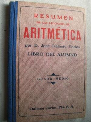 RESUMEN DE LAS LECCIONES DE ARITMÉTICA. LIBRO DEL ALUMNO. Grado Medio