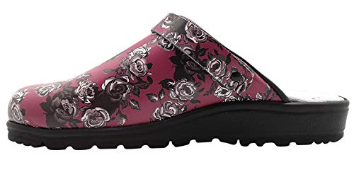 Sanita Footwear - Zuecos para mujer, color Rojo, talla 39 EU