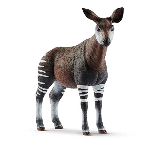 Schleich- Figura de Okapi, Colección Wild Life, 11 cm (14830)