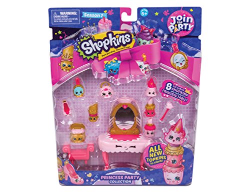 Shopkins HPK78101 Deluxe Pack Princess Party Collection