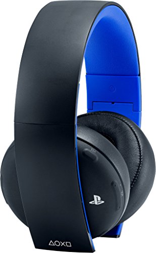 Sony - Auriculares Inalámbricos Stereo, Color Negro (PS4, PS3, PS Vita)
