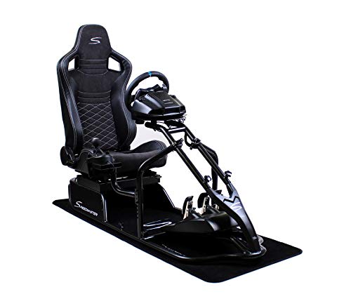 SPEEDMASTER ® Simracing Pro Black Race Weave - Asiento de carreras para PS4 y Xbox