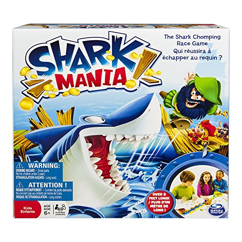 Spin Master - Juego de Miniatura Tiburón, de 2 a 4 Jugadores (6022563) (versión en inglés)